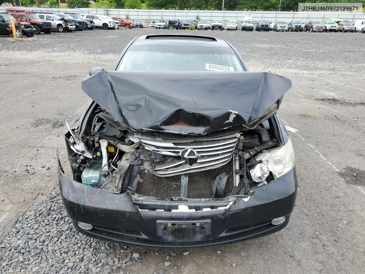 2007 Lexus Es 350 VIN: JTHBJ46G972129871 Lot: 60958224