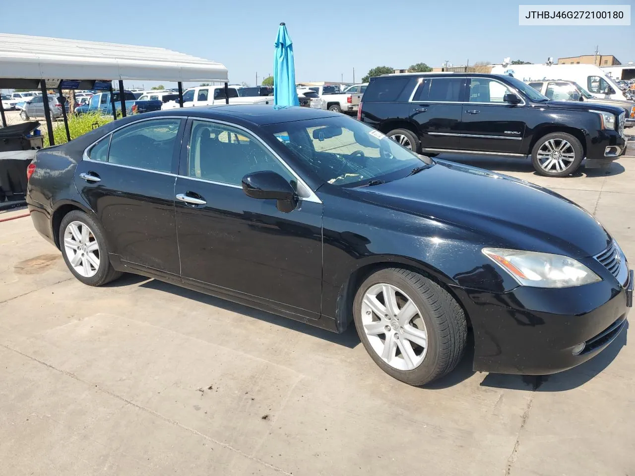 2007 Lexus Es 350 VIN: JTHBJ46G272100180 Lot: 62570724