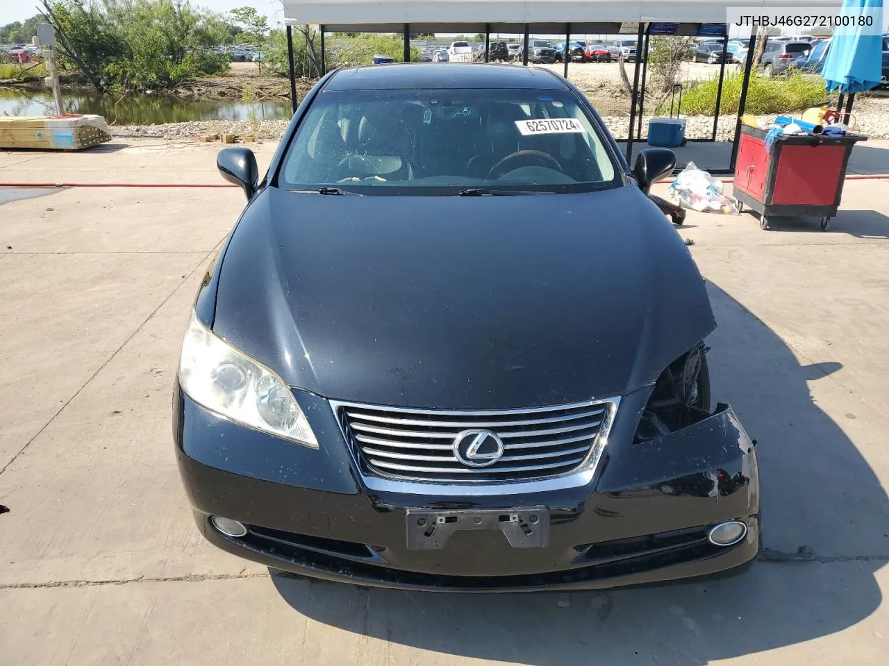 2007 Lexus Es 350 VIN: JTHBJ46G272100180 Lot: 62570724