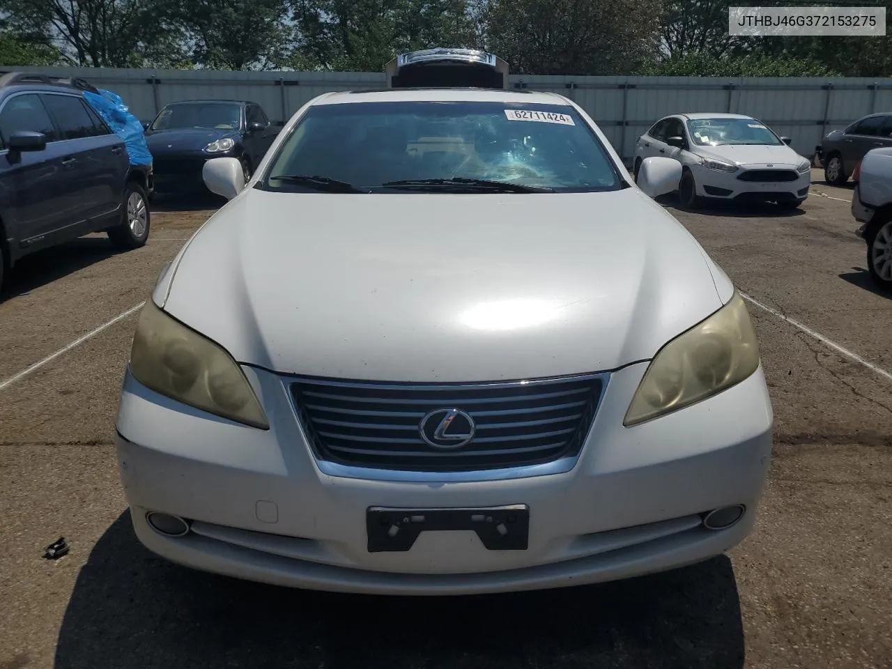 2007 Lexus Es 350 VIN: JTHBJ46G372153275 Lot: 62711424