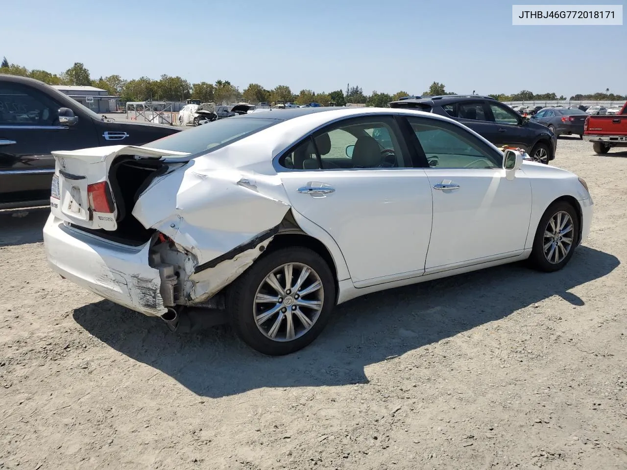 2007 Lexus Es 350 VIN: JTHBJ46G772018171 Lot: 62885414