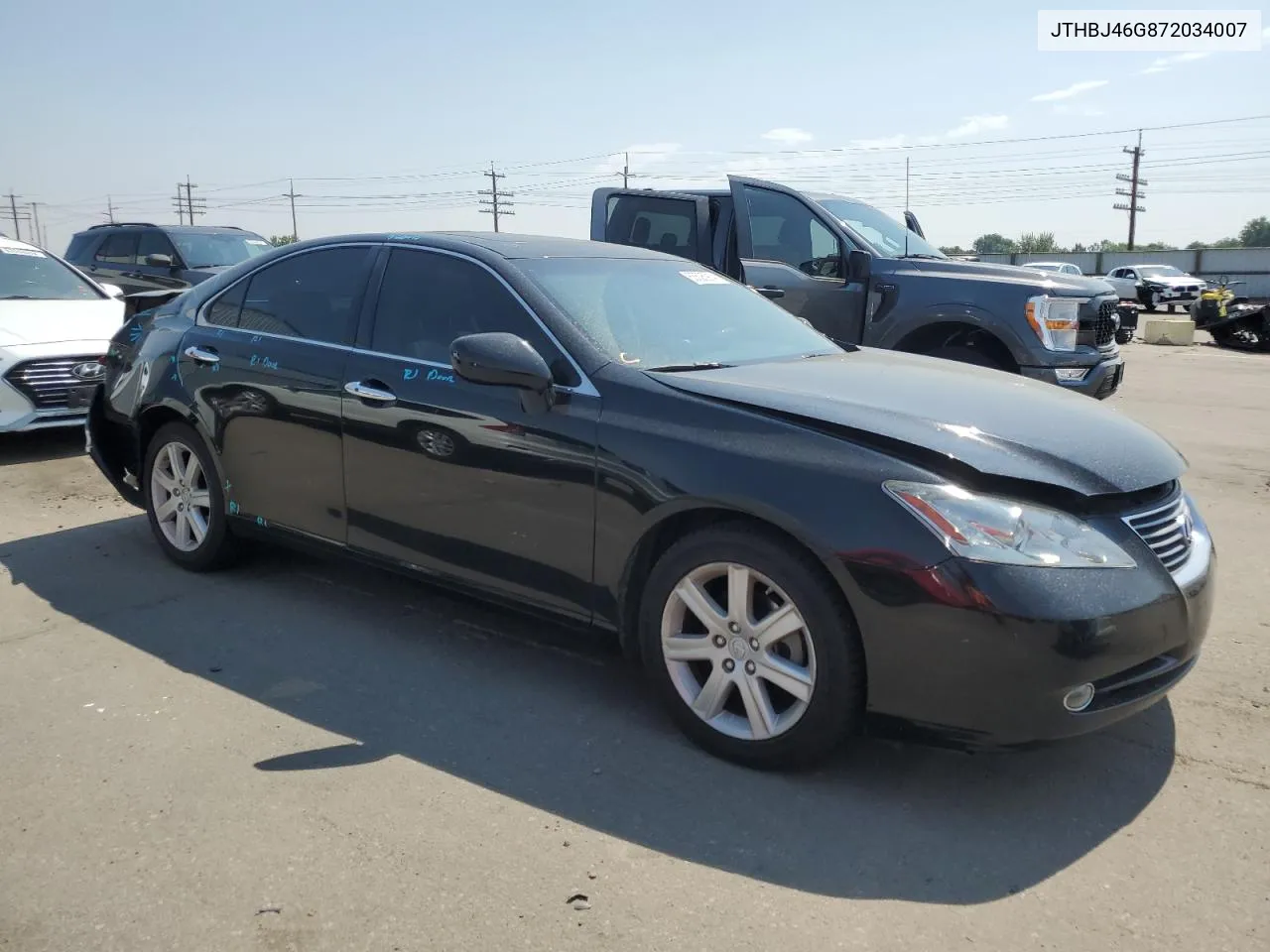 2007 Lexus Es 350 VIN: JTHBJ46G872034007 Lot: 63525914