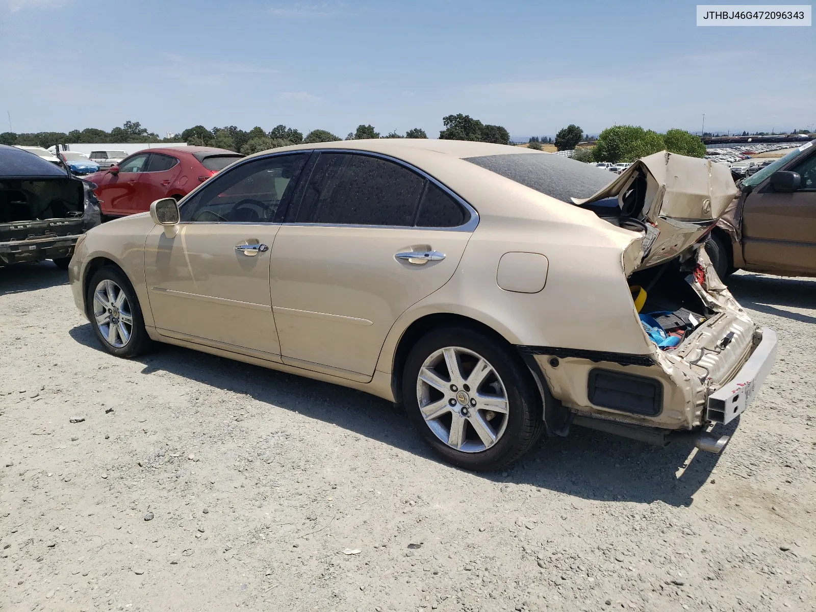 2007 Lexus Es 350 VIN: JTHBJ46G472096343 Lot: 64051224