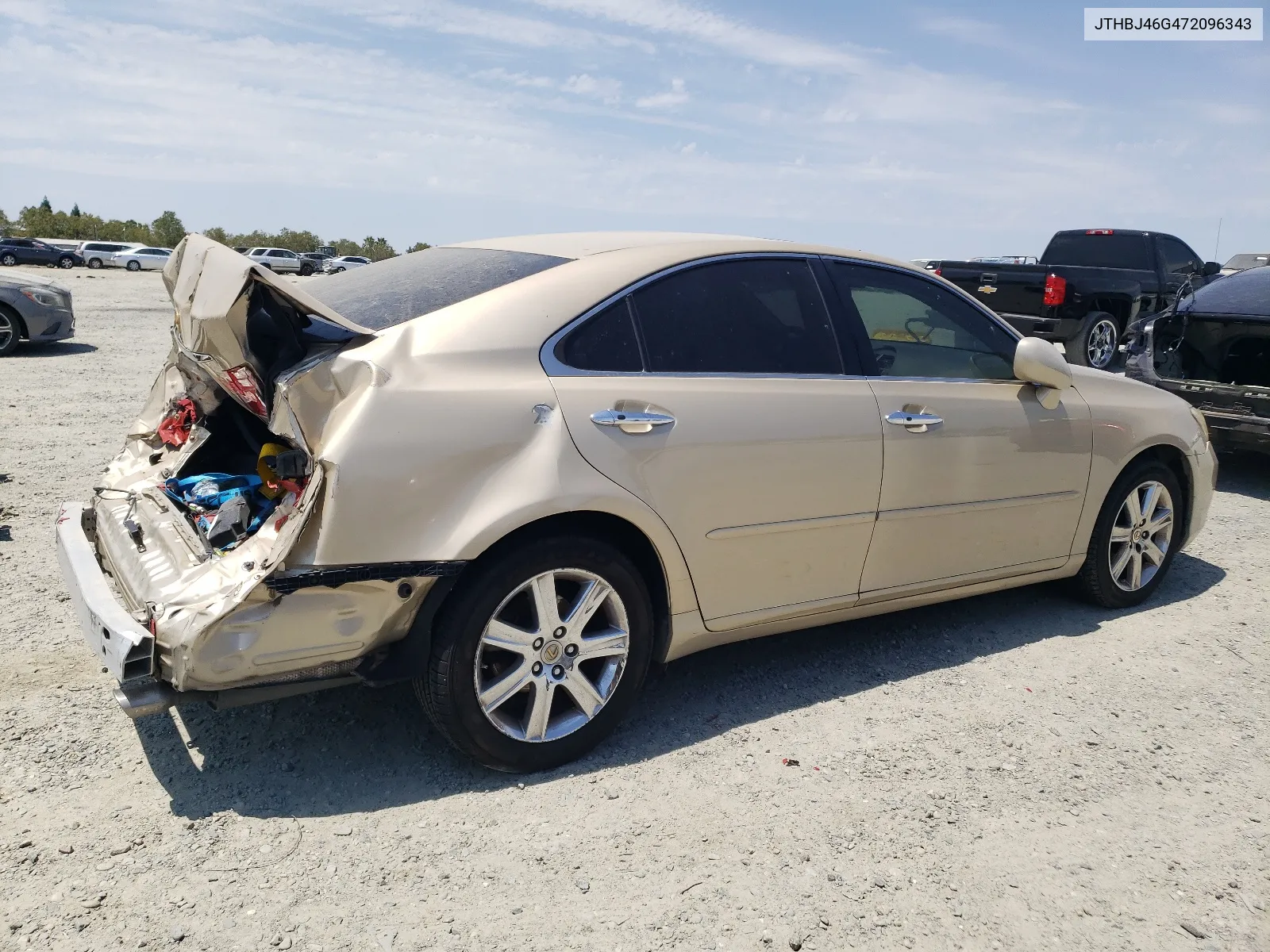 2007 Lexus Es 350 VIN: JTHBJ46G472096343 Lot: 64051224