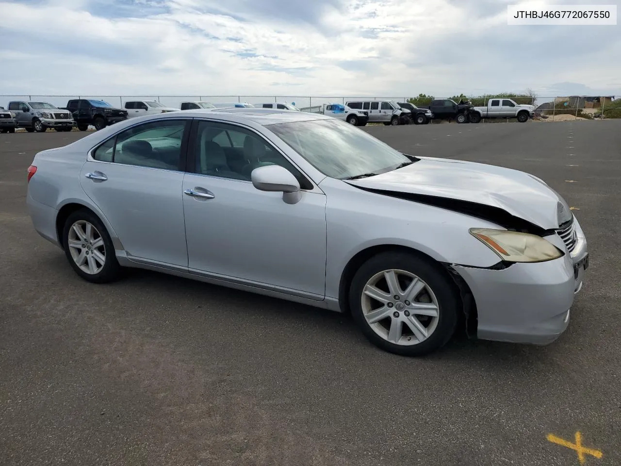 2007 Lexus Es 350 VIN: JTHBJ46G772067550 Lot: 64525394