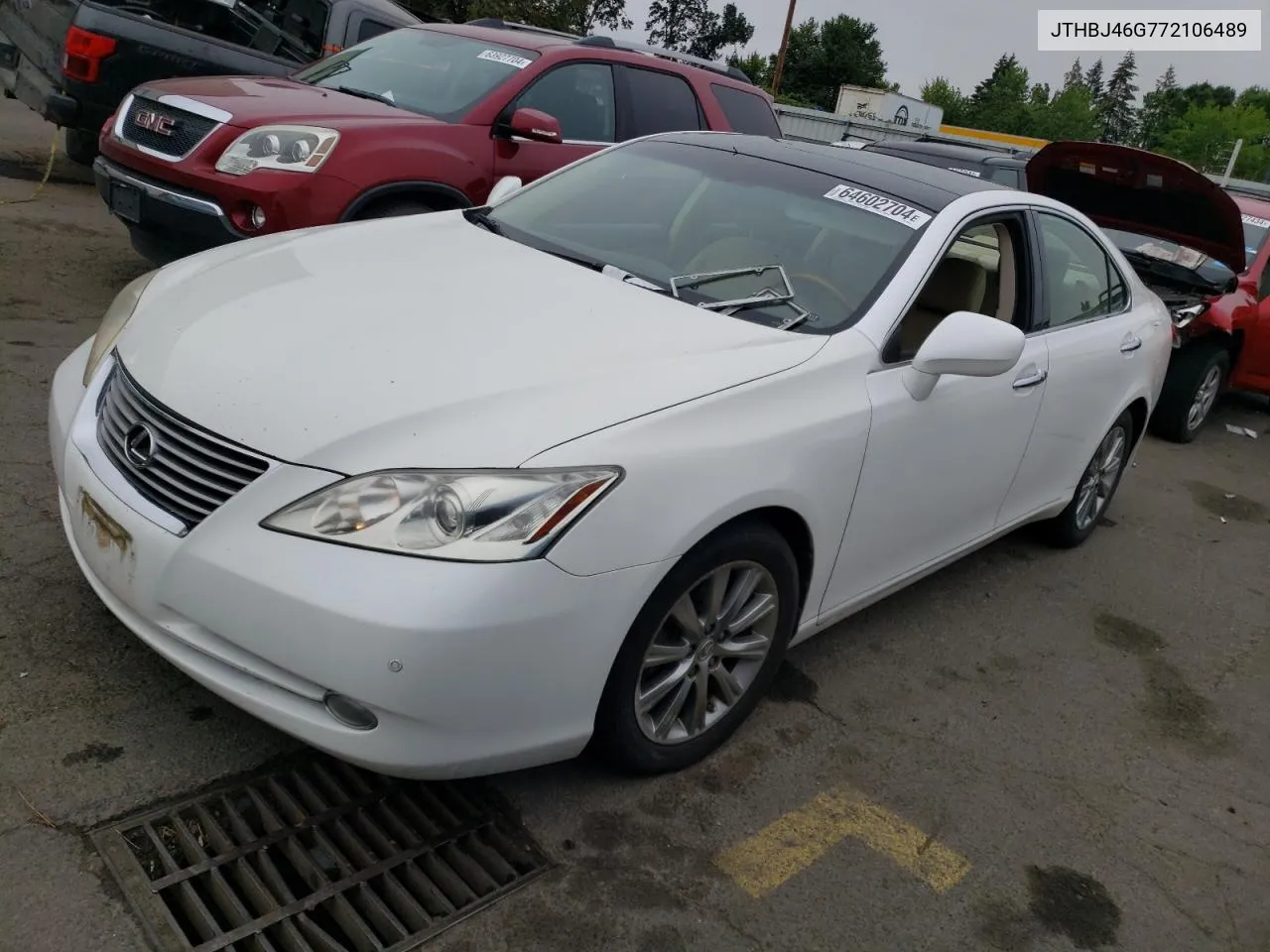 2007 Lexus Es 350 VIN: JTHBJ46G772106489 Lot: 64602704