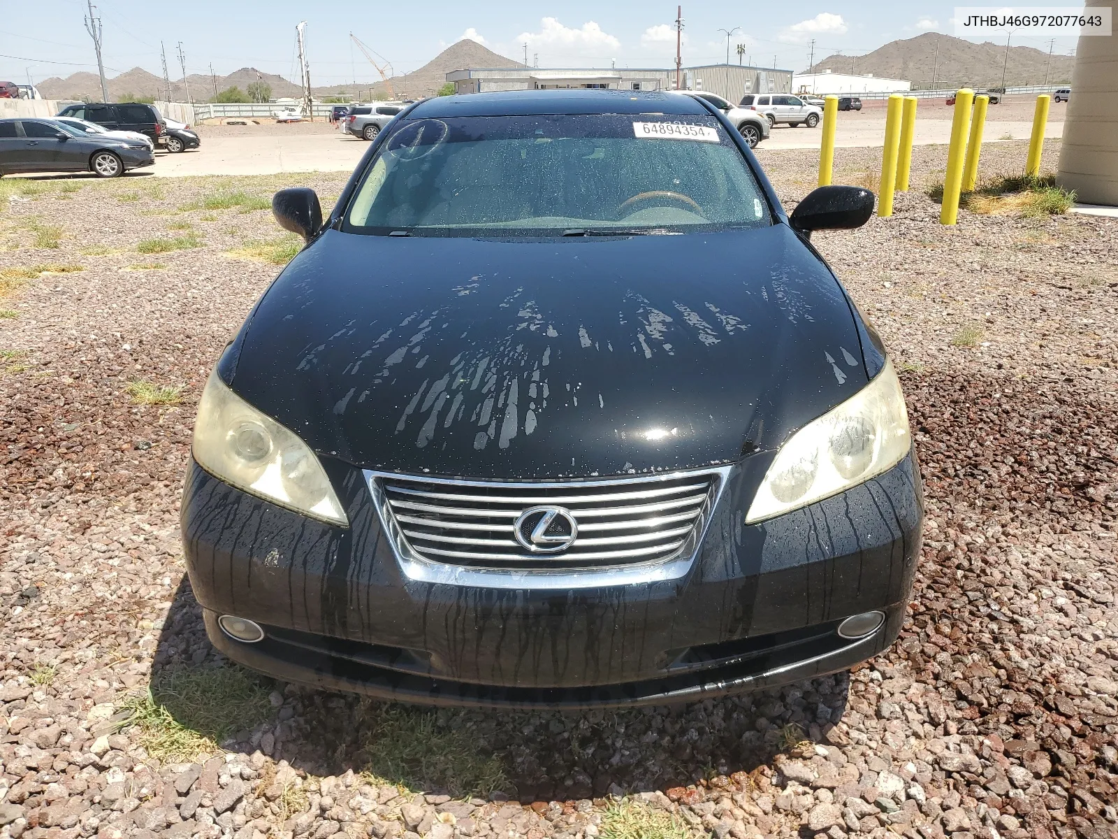 2007 Lexus Es 350 VIN: JTHBJ46G972077643 Lot: 64894354