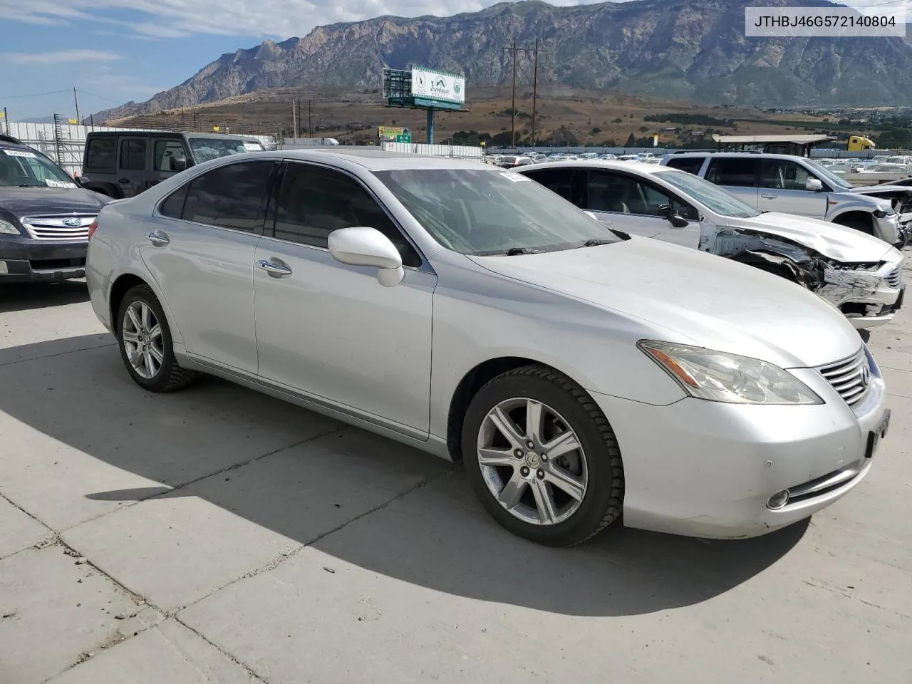 2007 Lexus Es 350 VIN: JTHBJ46G572140804 Lot: 65672974