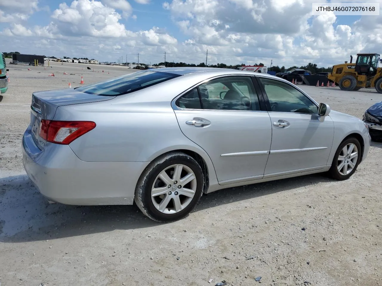 2007 Lexus Es 350 VIN: JTHBJ46G072076168 Lot: 65799783