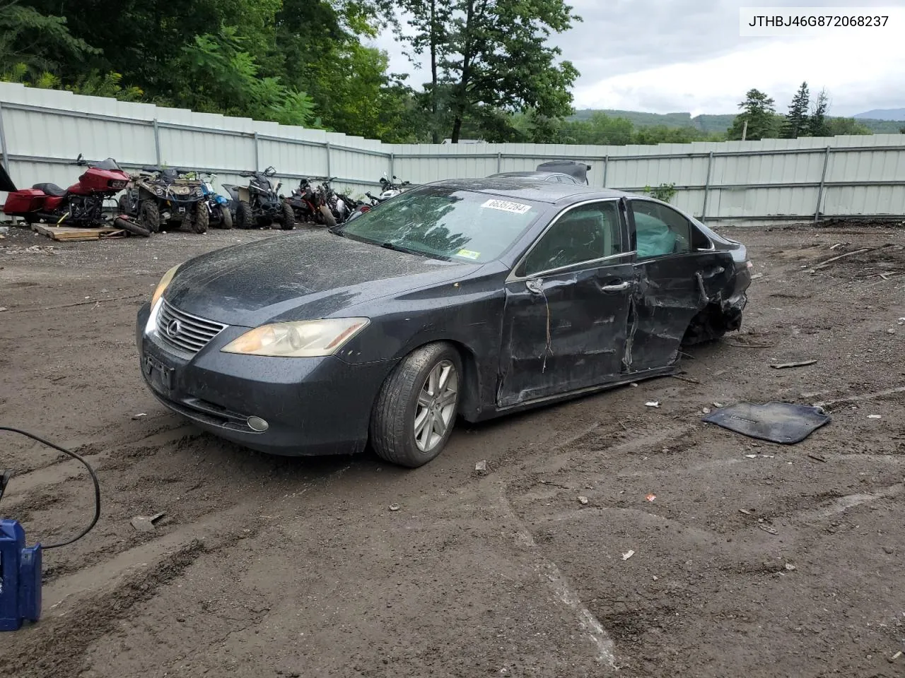 2007 Lexus Es 350 VIN: JTHBJ46G872068237 Lot: 66357284