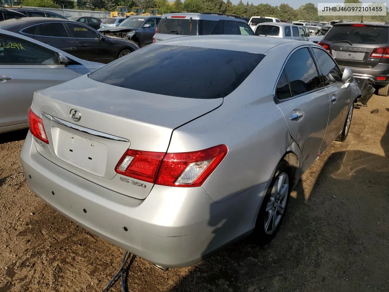 2007 Lexus Es 350 VIN: JTHBJ46G972101455 Lot: 67397234