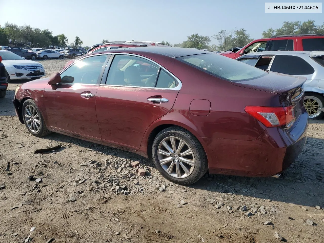 2007 Lexus Es 350 VIN: JTHBJ46GX72144606 Lot: 67452794