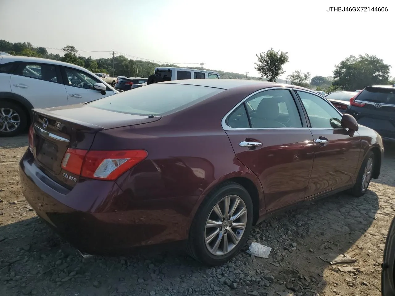 2007 Lexus Es 350 VIN: JTHBJ46GX72144606 Lot: 67452794