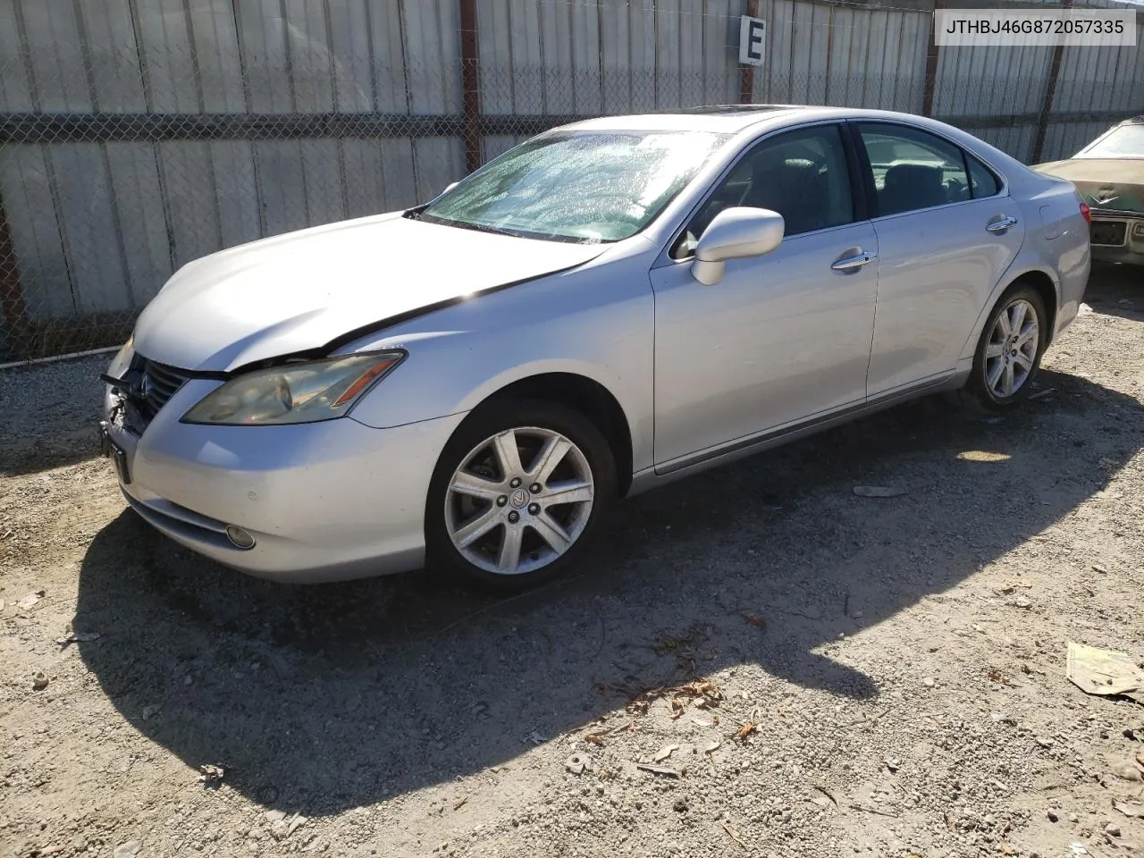 2007 Lexus Es 350 VIN: JTHBJ46G872057335 Lot: 67513024