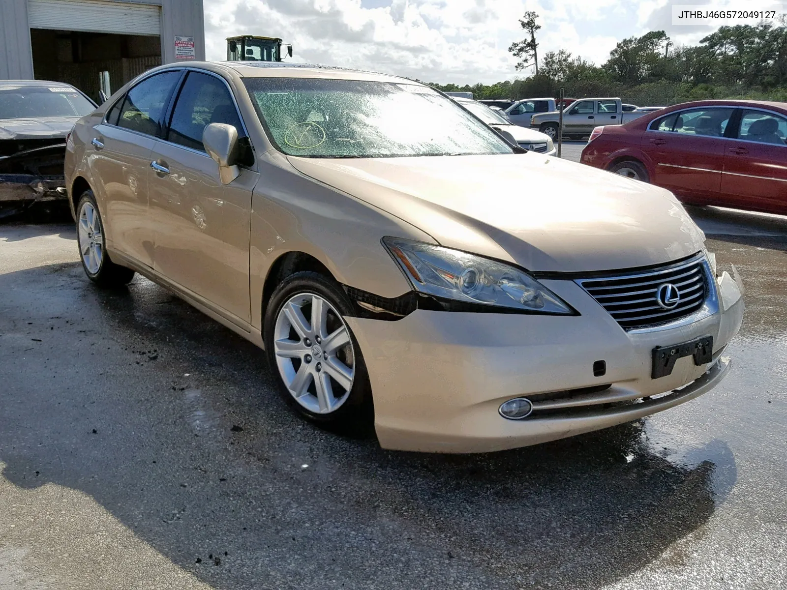 2007 Lexus Es 350 VIN: JTHBJ46G572049127 Lot: 68650674