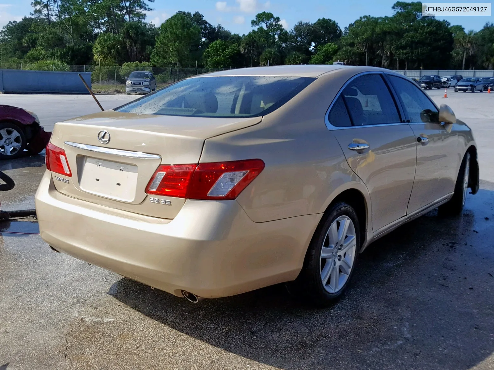 2007 Lexus Es 350 VIN: JTHBJ46G572049127 Lot: 68650674