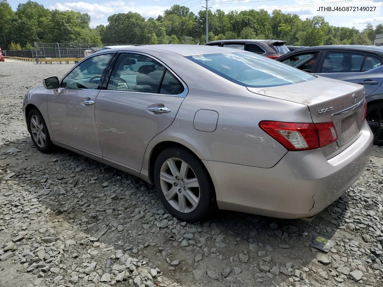 2007 Lexus Es 350 VIN: JTHBJ46G872149027 Lot: 68680404