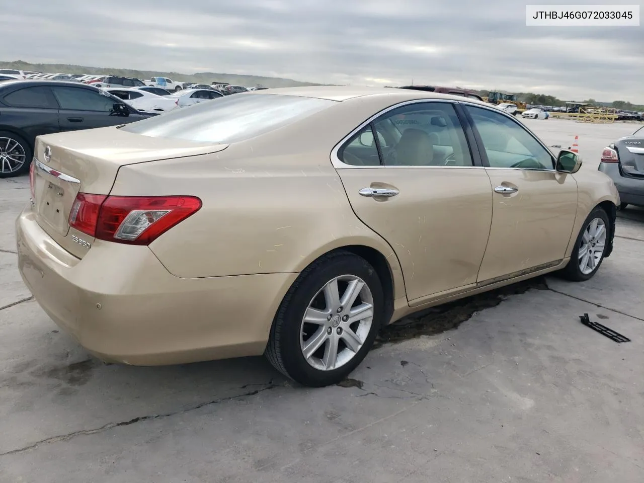 2007 Lexus Es 350 VIN: JTHBJ46G072033045 Lot: 69006284