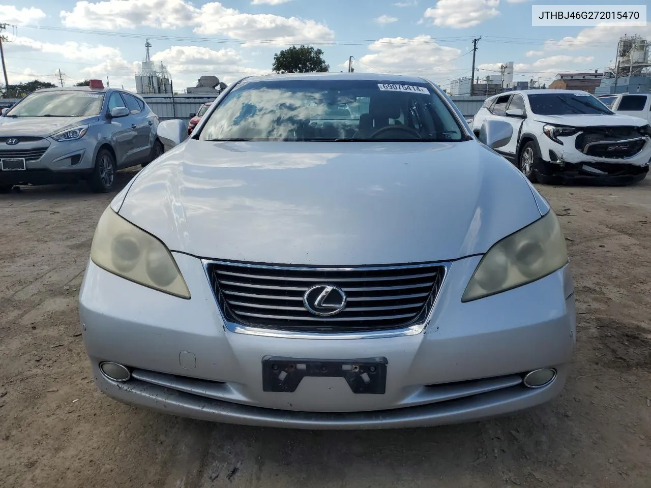 2007 Lexus Es 350 VIN: JTHBJ46G272015470 Lot: 69075414