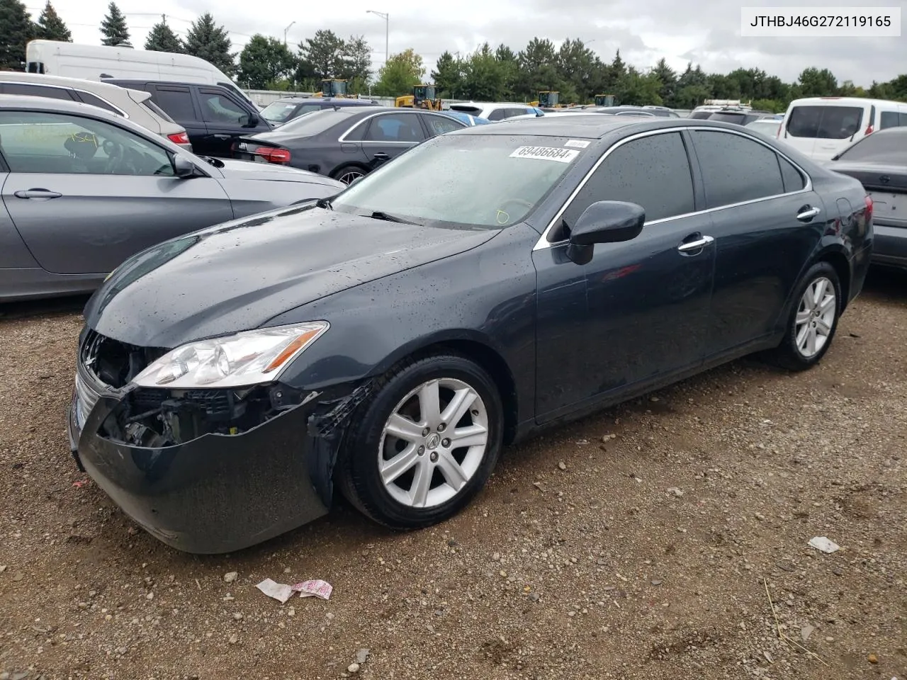 JTHBJ46G272119165 2007 Lexus Es 350