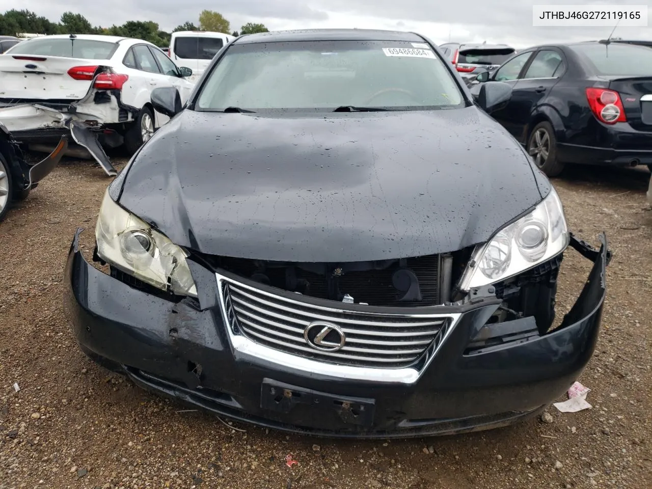 2007 Lexus Es 350 VIN: JTHBJ46G272119165 Lot: 69486684