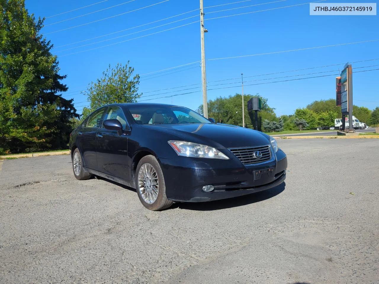 2007 Lexus Es 350 VIN: JTHBJ46G372145919 Lot: 69878294