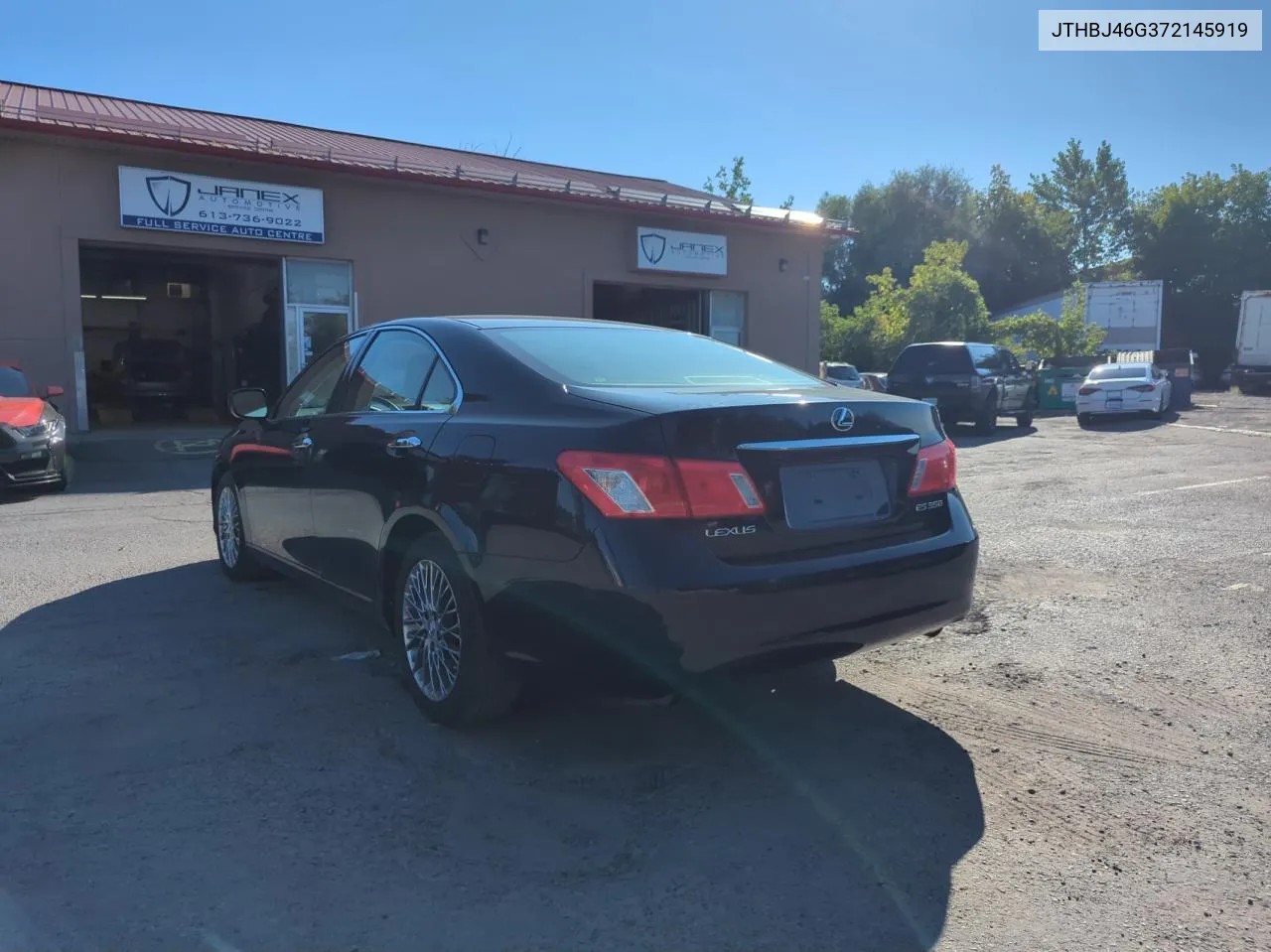 2007 Lexus Es 350 VIN: JTHBJ46G372145919 Lot: 69878294