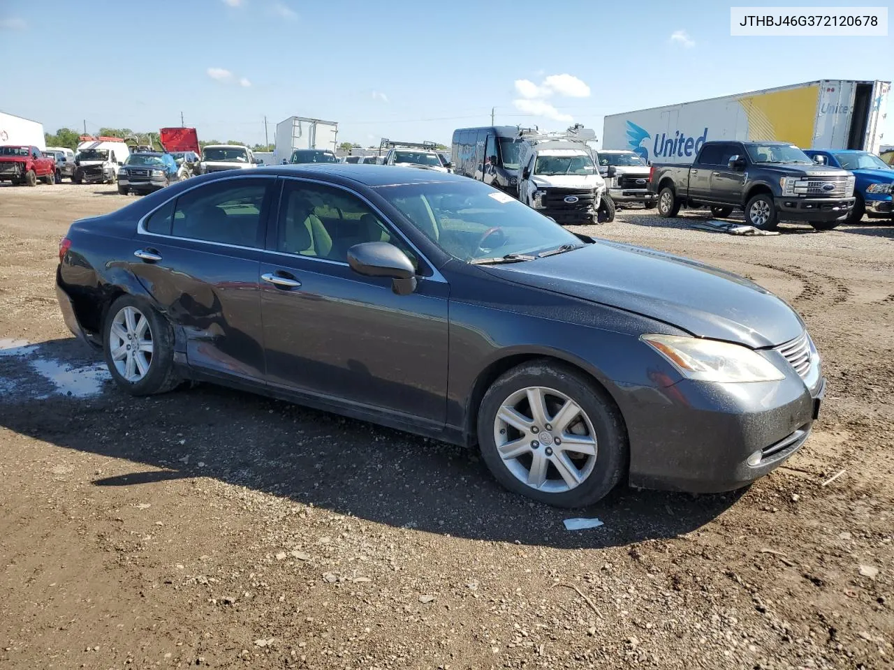 2007 Lexus Es 350 VIN: JTHBJ46G372120678 Lot: 70236494