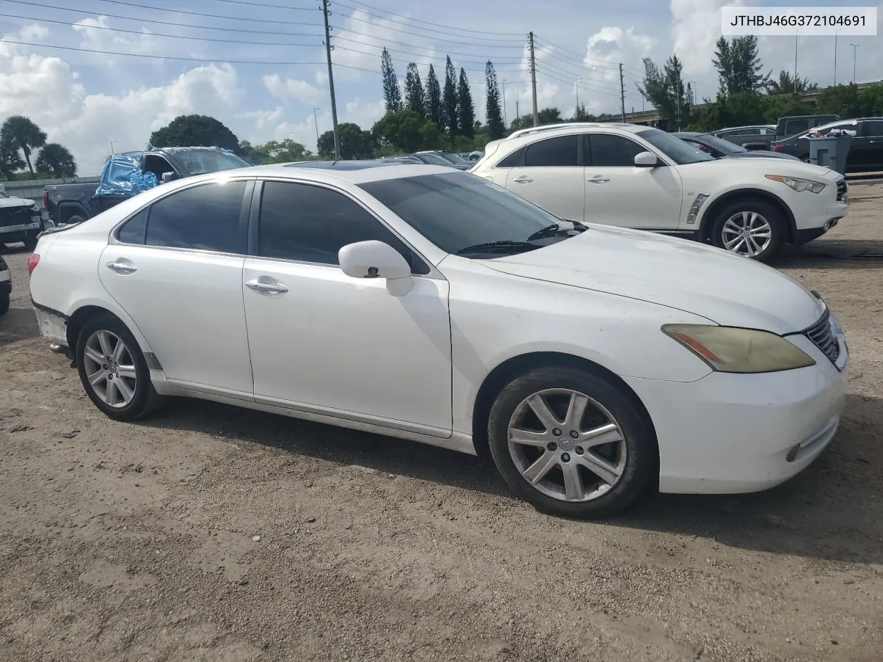 2007 Lexus Es 350 VIN: JTHBJ46G372104691 Lot: 70276204