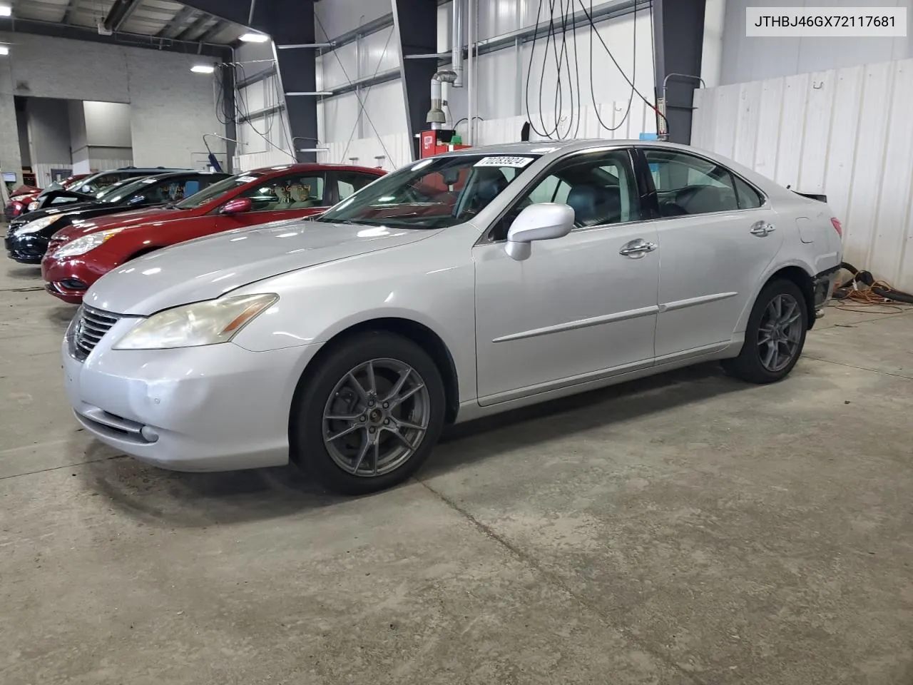 2007 Lexus Es 350 VIN: JTHBJ46GX72117681 Lot: 70283924