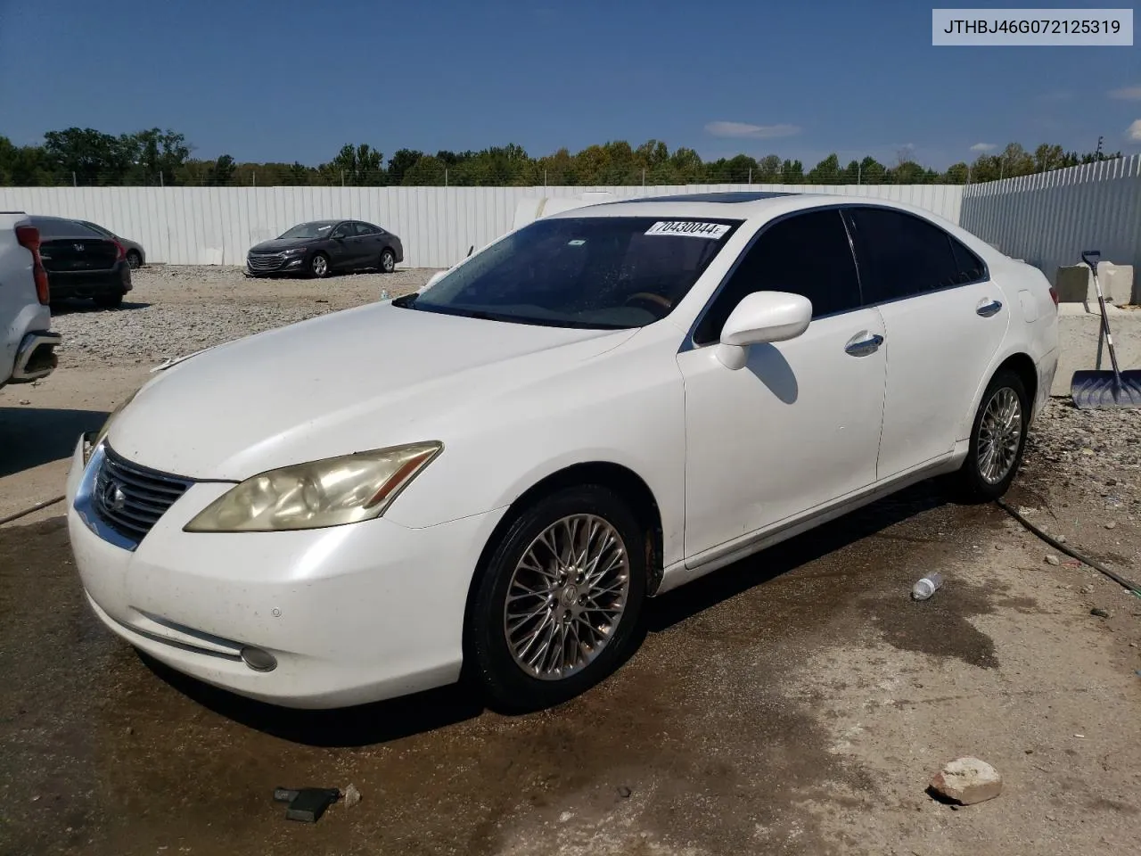 2007 Lexus Es 350 VIN: JTHBJ46G072125319 Lot: 70430044