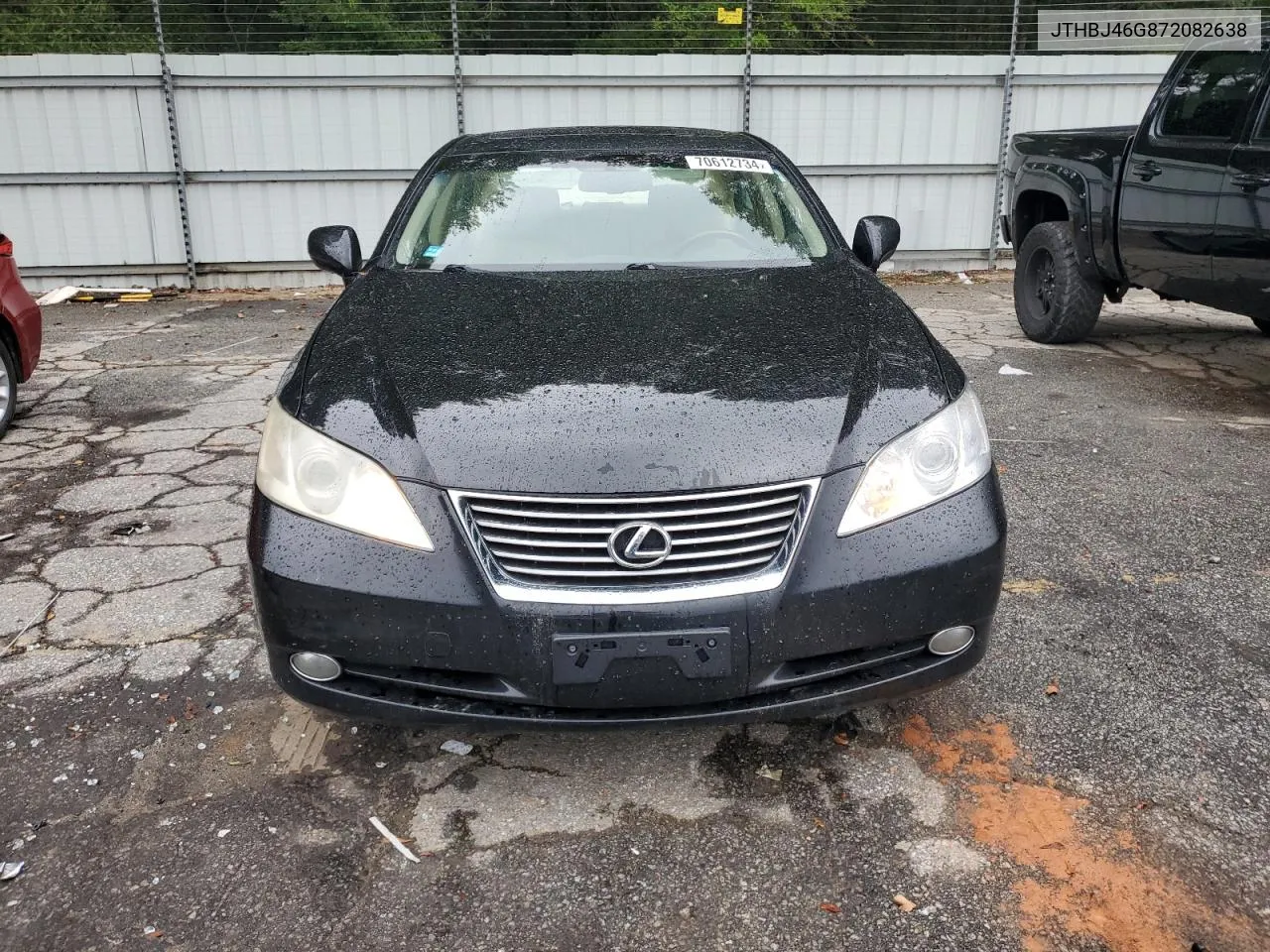 2007 Lexus Es 350 VIN: JTHBJ46G872082638 Lot: 70612734