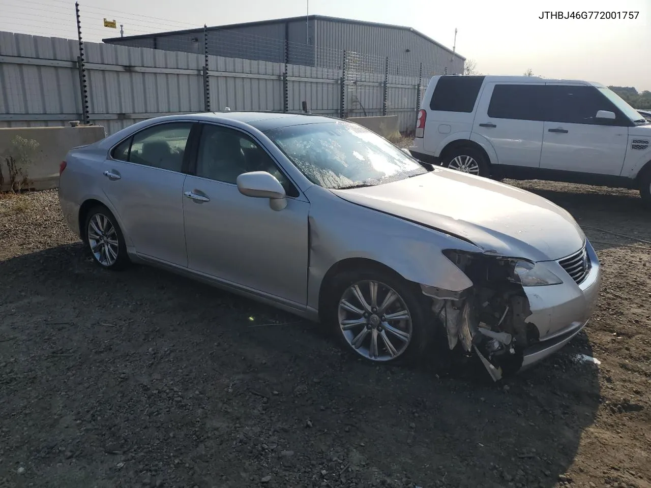 2007 Lexus Es 350 VIN: JTHBJ46G772001757 Lot: 70812134