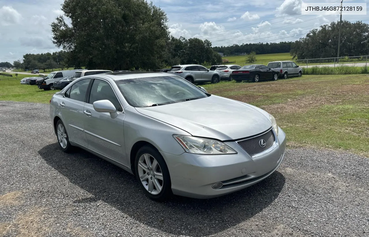 2007 Lexus Es 350 VIN: JTHBJ46G872128159 Lot: 70871634