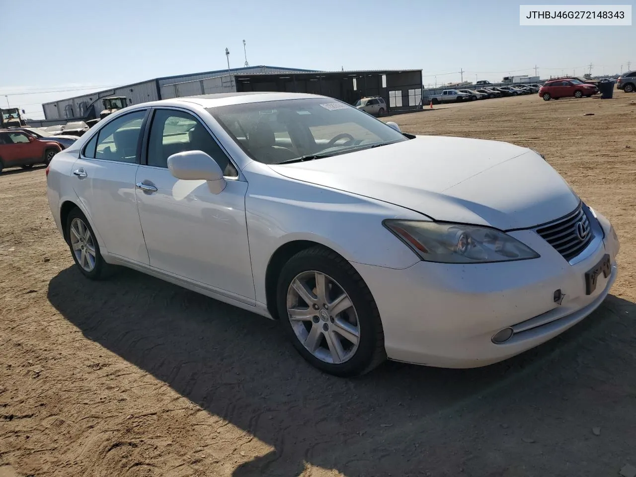 2007 Lexus Es 350 VIN: JTHBJ46G272148343 Lot: 71587514