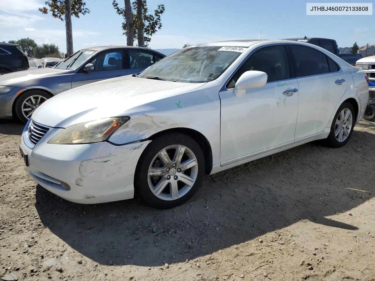 2007 Lexus Es 350 VIN: JTHBJ46G072133808 Lot: 71819574