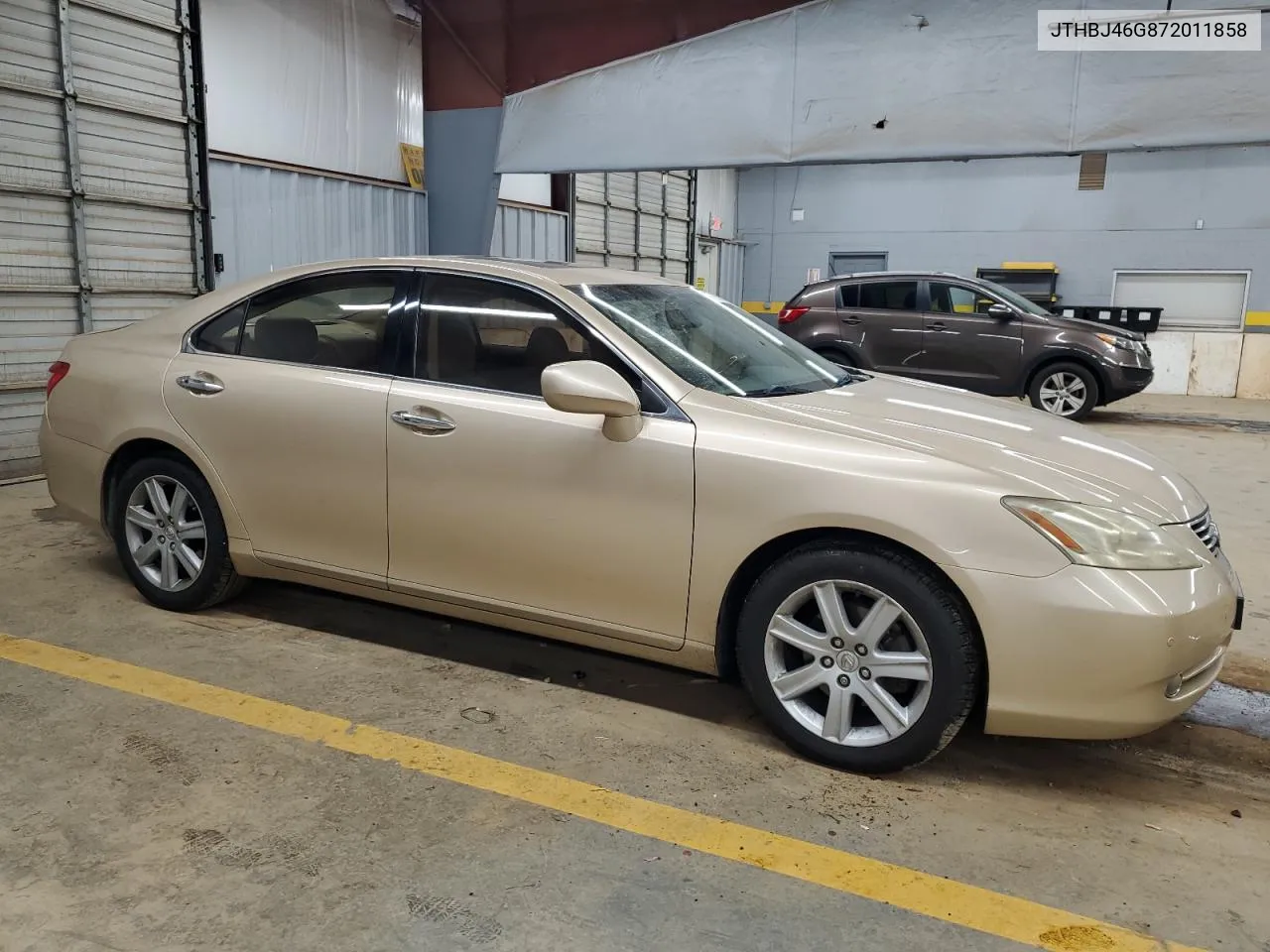 2007 Lexus Es 350 VIN: JTHBJ46G872011858 Lot: 72039774