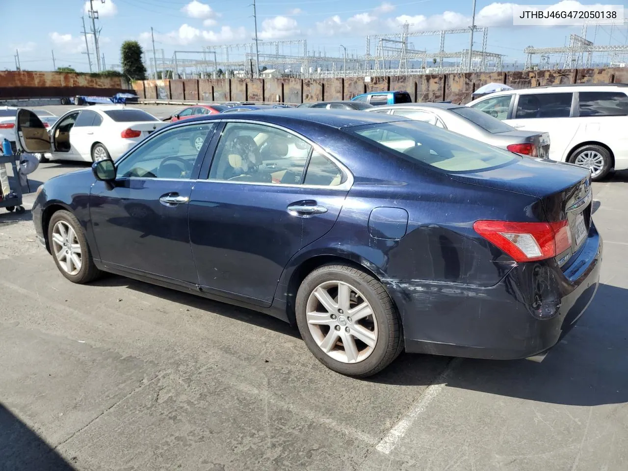 2007 Lexus Es 350 VIN: JTHBJ46G472050138 Lot: 72080504