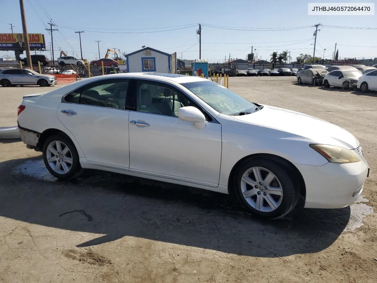 2007 Lexus Es 350 VIN: JTHBJ46G572064470 Lot: 72192264