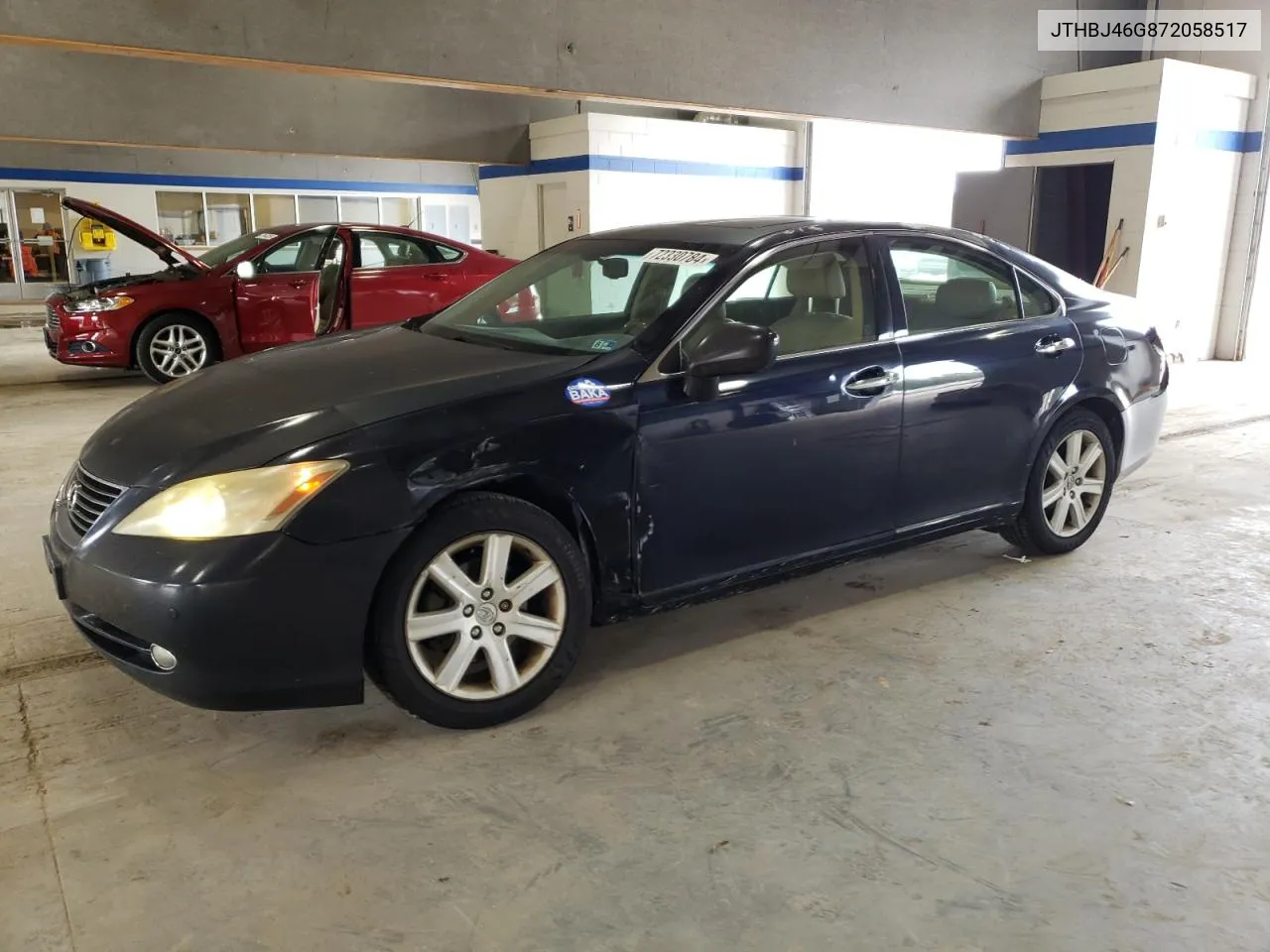 2007 Lexus Es 350 VIN: JTHBJ46G872058517 Lot: 72330784