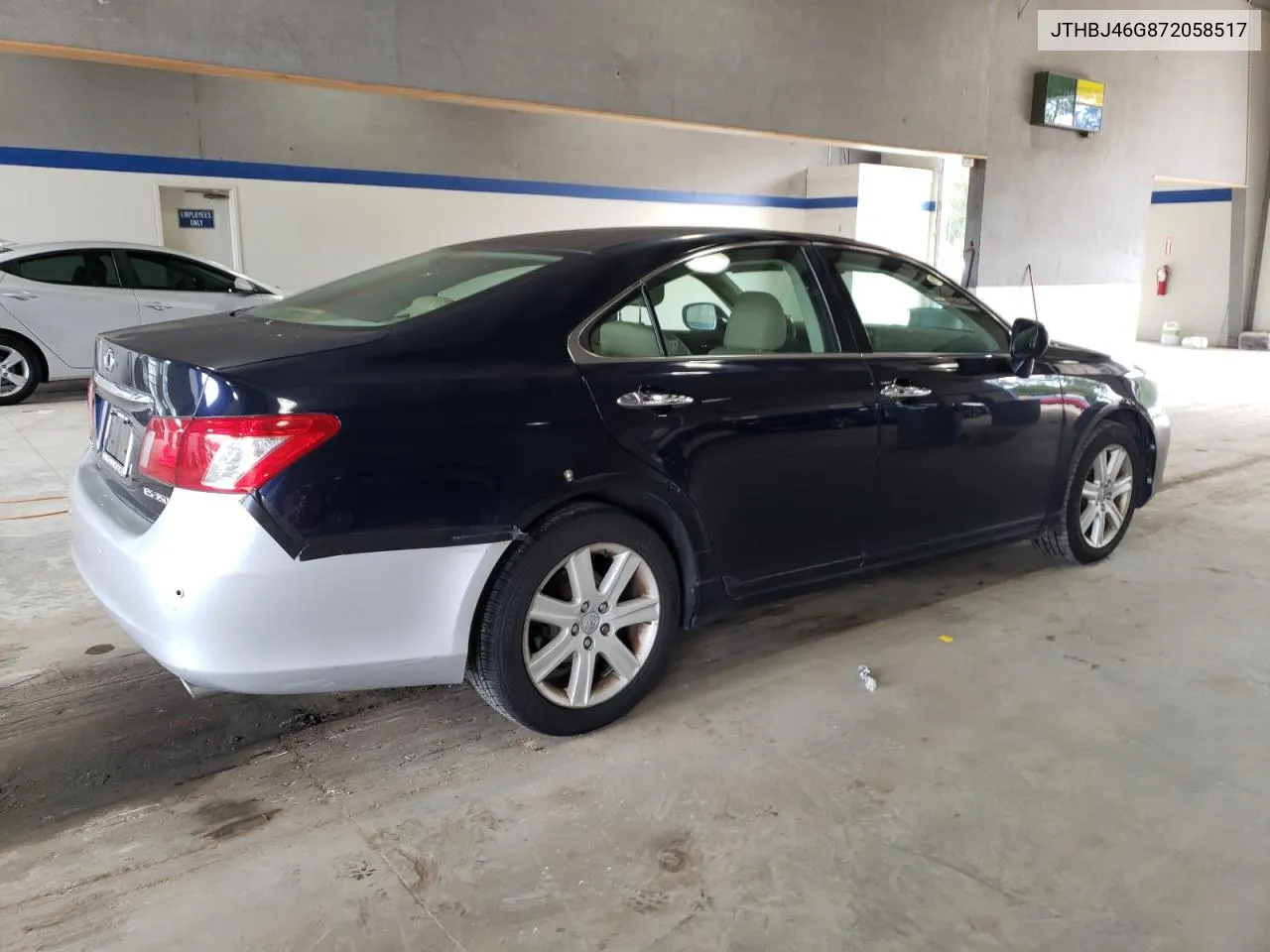 2007 Lexus Es 350 VIN: JTHBJ46G872058517 Lot: 72330784