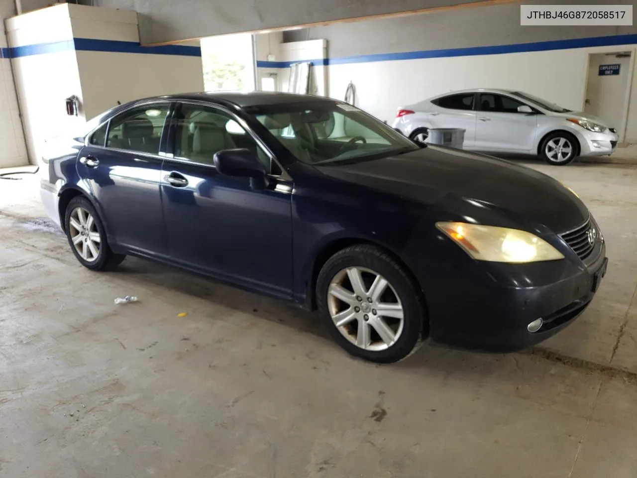 2007 Lexus Es 350 VIN: JTHBJ46G872058517 Lot: 72330784