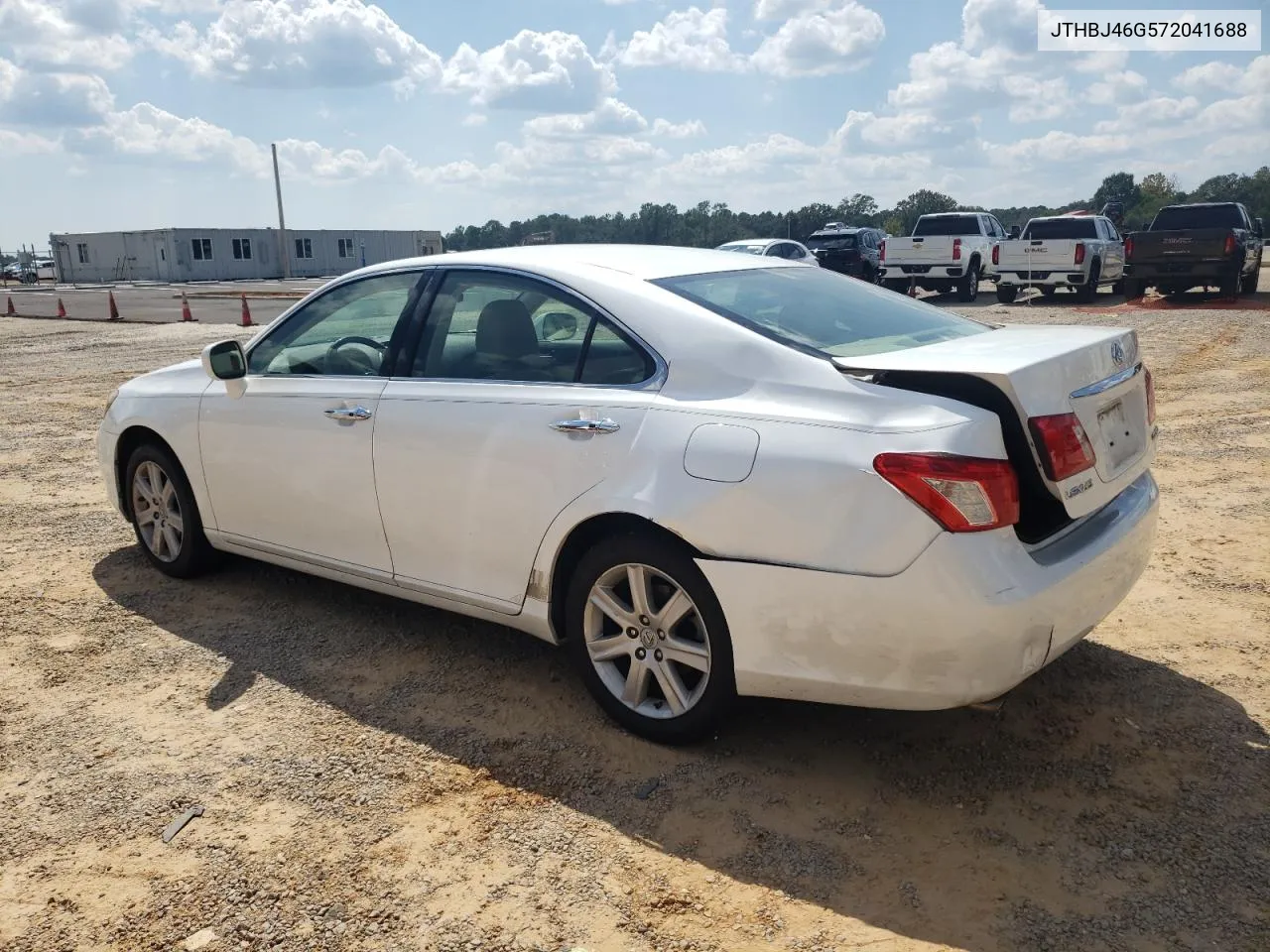 2007 Lexus Es 350 VIN: JTHBJ46G572041688 Lot: 72396354