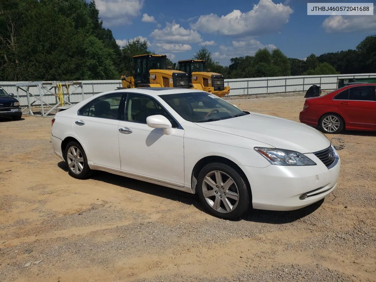 2007 Lexus Es 350 VIN: JTHBJ46G572041688 Lot: 72396354