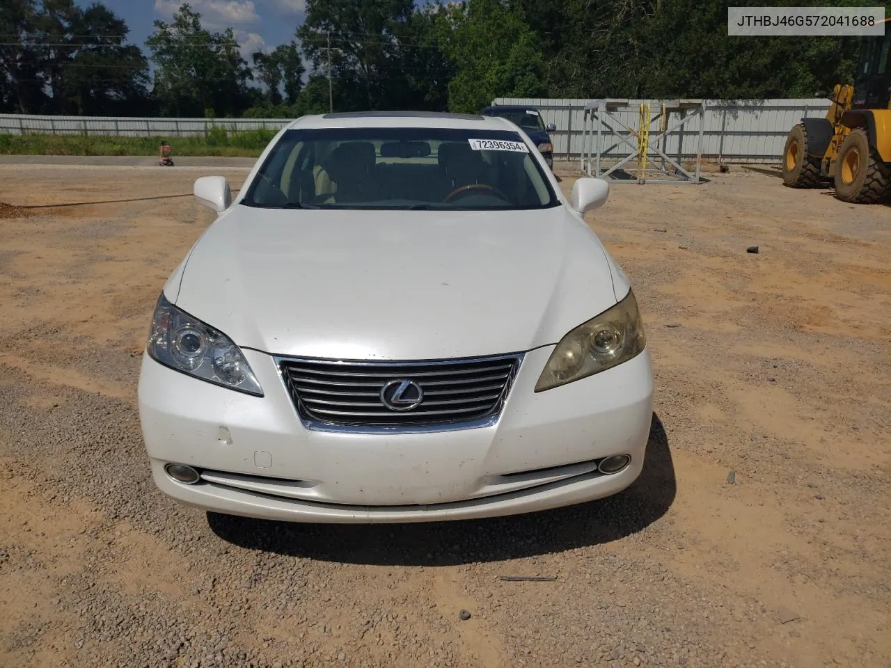 2007 Lexus Es 350 VIN: JTHBJ46G572041688 Lot: 72396354