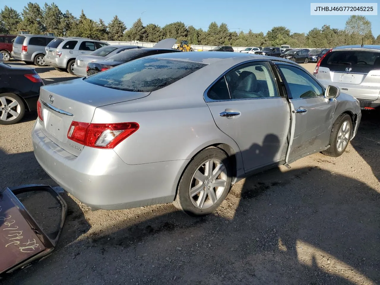 2007 Lexus Es 350 VIN: JTHBJ46G772045225 Lot: 72449674