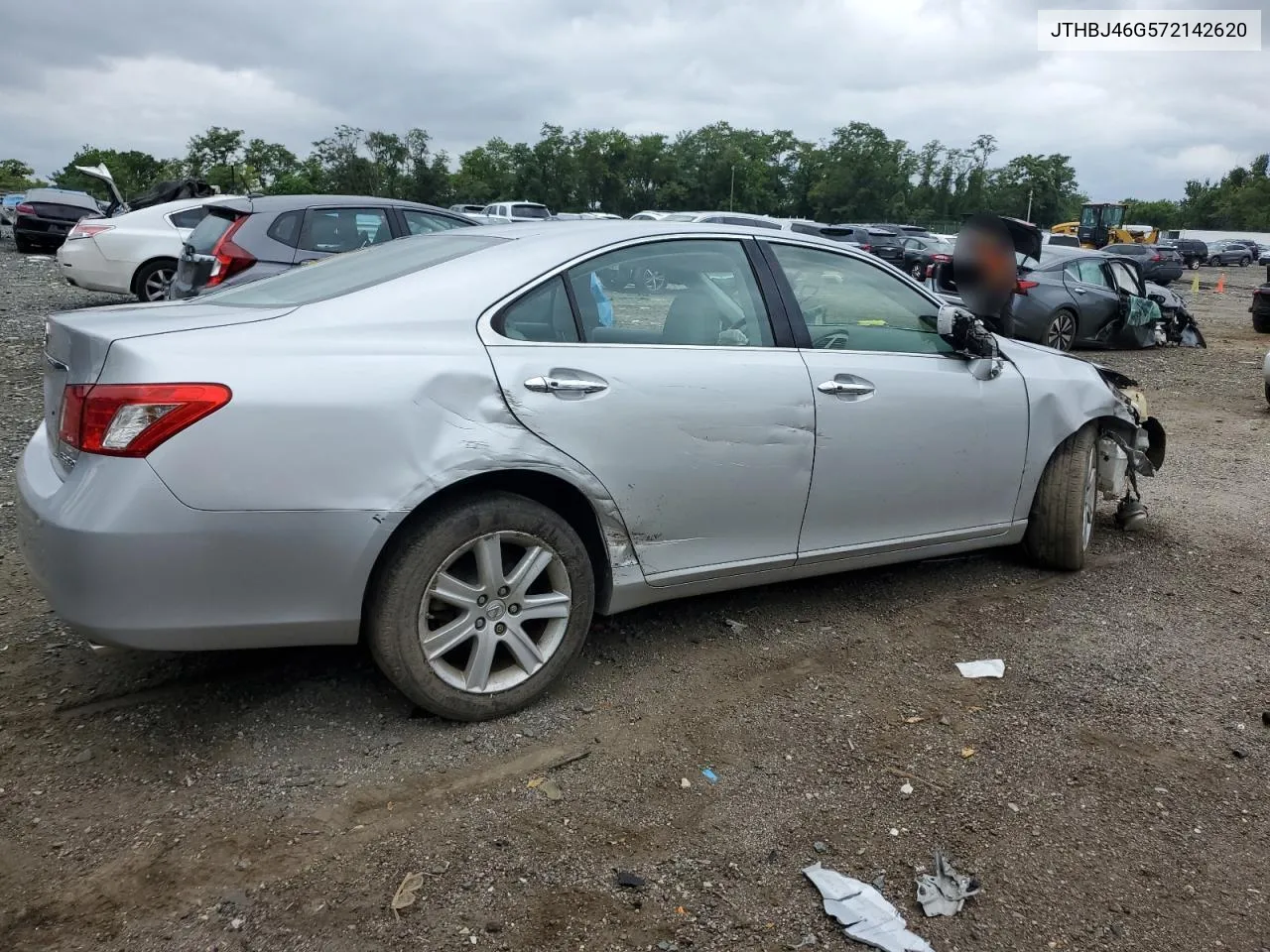 2007 Lexus Es 350 VIN: JTHBJ46G572142620 Lot: 73057944