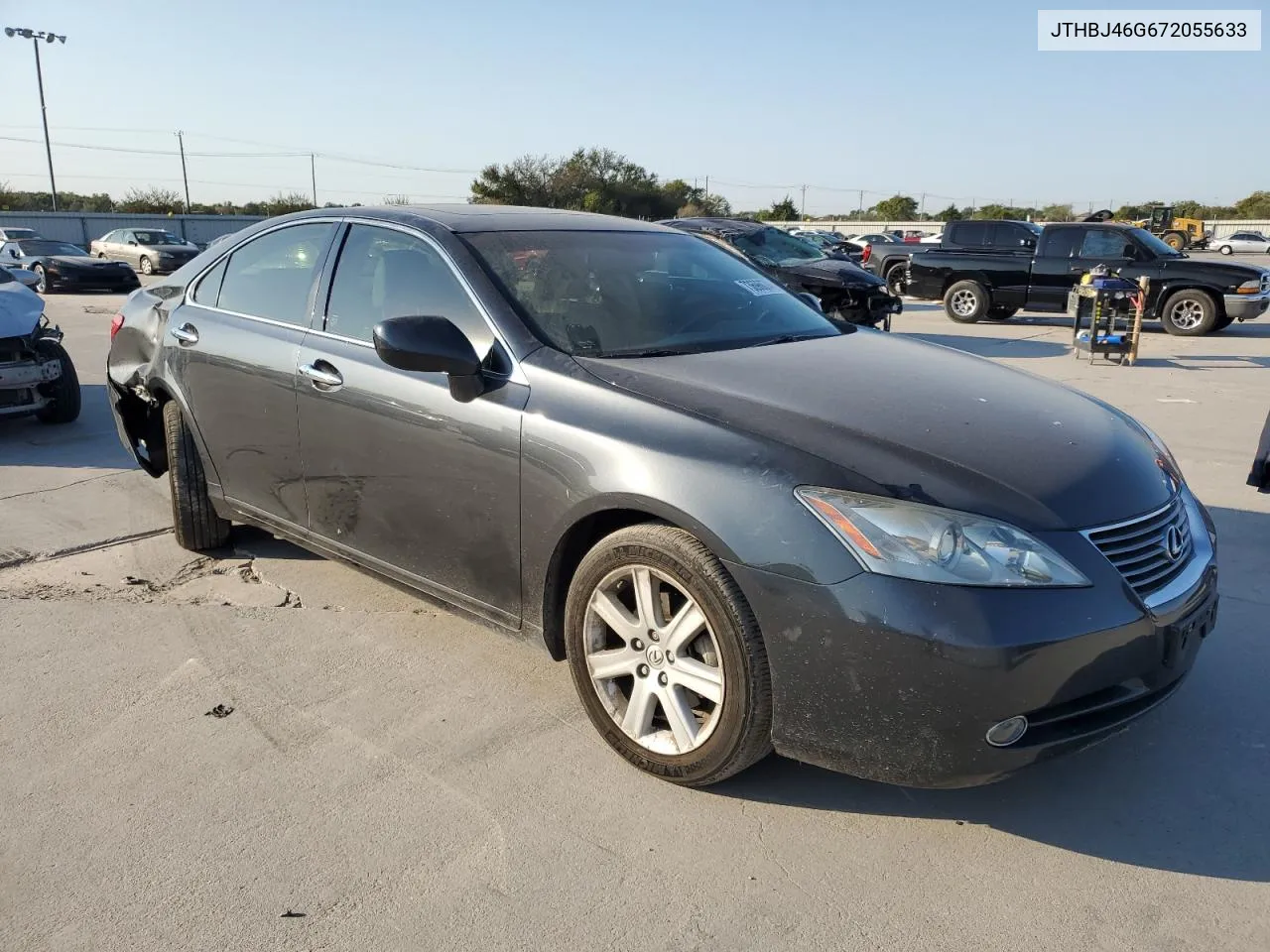 2007 Lexus Es 350 VIN: JTHBJ46G672055633 Lot: 73696074