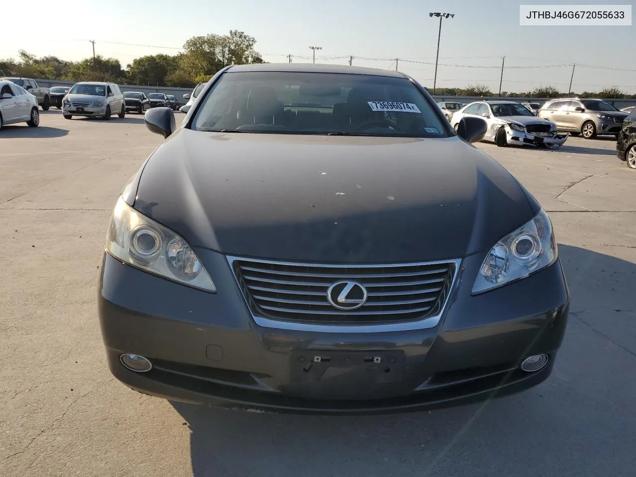 2007 Lexus Es 350 VIN: JTHBJ46G672055633 Lot: 73696074