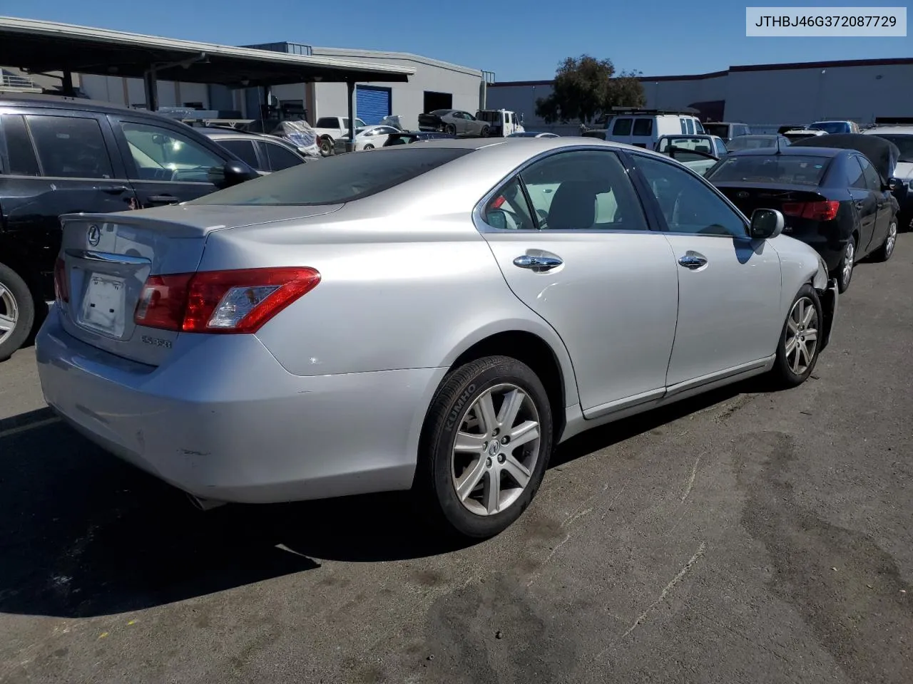 2007 Lexus Es 350 VIN: JTHBJ46G372087729 Lot: 73697034